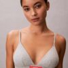 Heritage Classic Cotton Stretch lätt fodrad triangel-Bralette Heritage Classic Cotton Stretch lätt fodrad triangel-Bralette