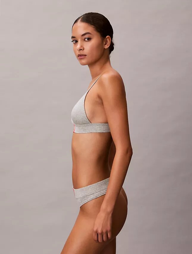 Heritage Classic Cotton Stretch lätt fodrad triangel-Bralette Heritage Classic Cotton Stretch lätt fodrad triangel-Bralette