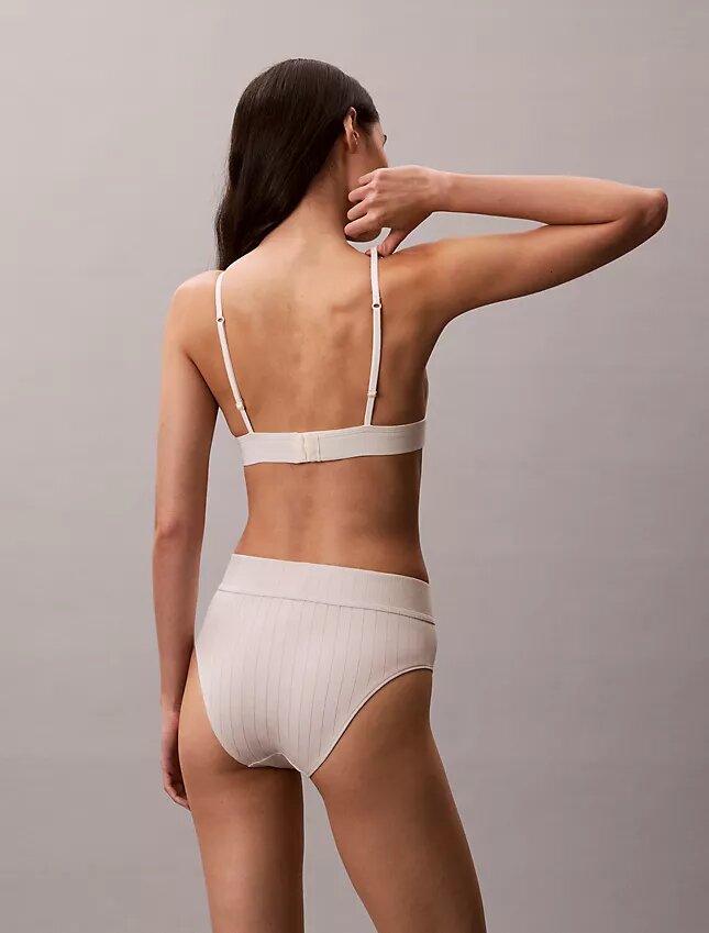 Heritage Classic Cotton Stretch lätt fodrad triangel-Bralette Heritage Classic Cotton Stretch lätt fodrad triangel-Bralette
