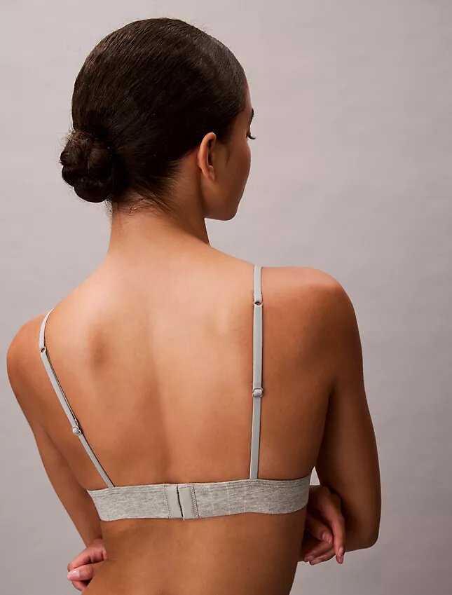 Heritage Classic Cotton Stretch lätt fodrad triangel-Bralette Heritage Classic Cotton Stretch lätt fodrad triangel-Bralette