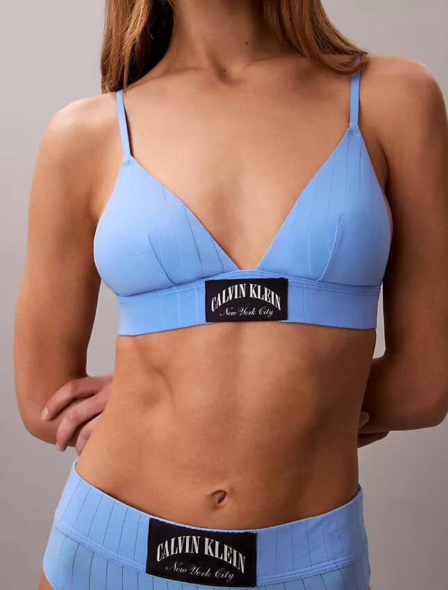 Heritage Classic Cotton Stretch lätt fodrad triangel-Bralette Heritage Classic Cotton Stretch lätt fodrad triangel-Bralette