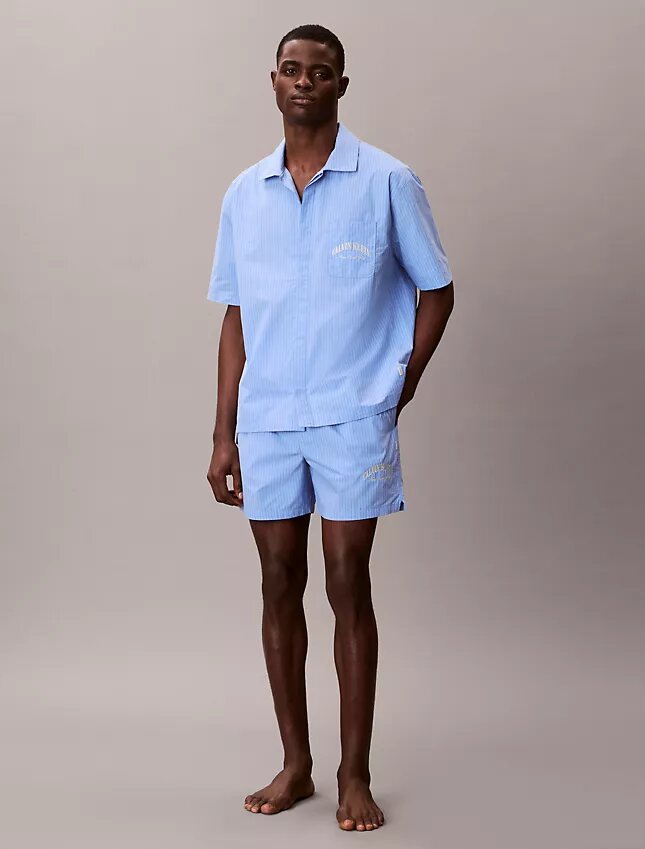 Heritage Classic Sleep Shorts i bomullspoplin Heritage Classic Sleep Shorts i bomullspoplin