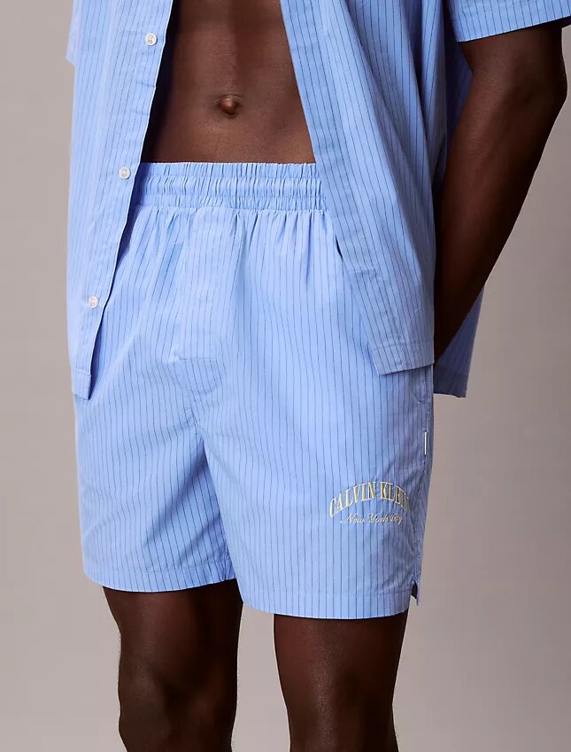 Heritage Classic Sleep Shorts i bomullspoplin Heritage Classic Sleep Shorts i bomullspoplin