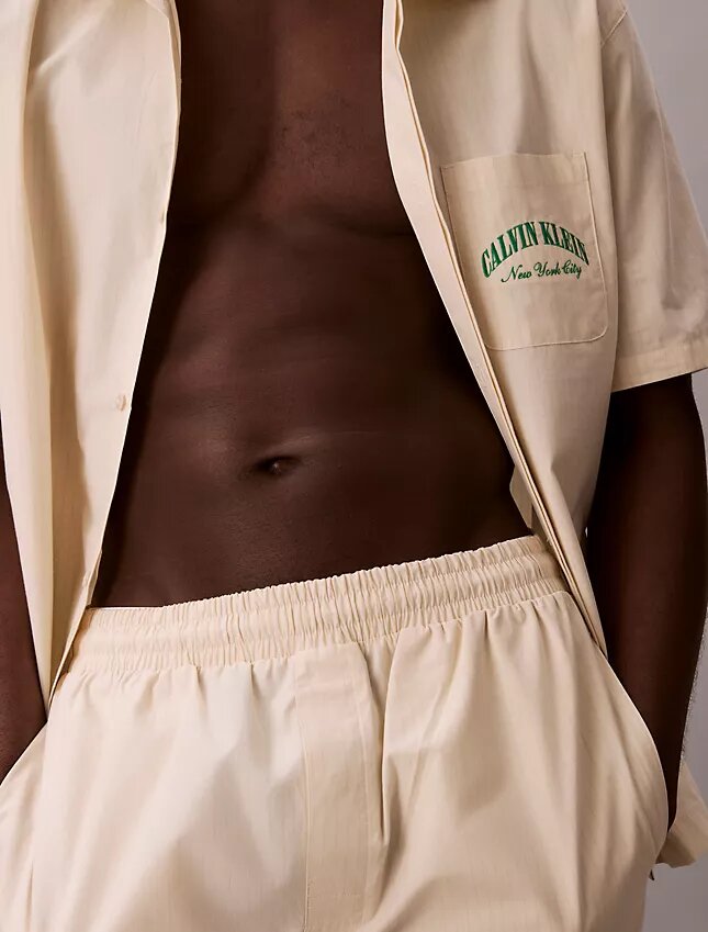 Heritage Classic Sleep Shorts i bomullspoplin Heritage Classic Sleep Shorts i bomullspoplin