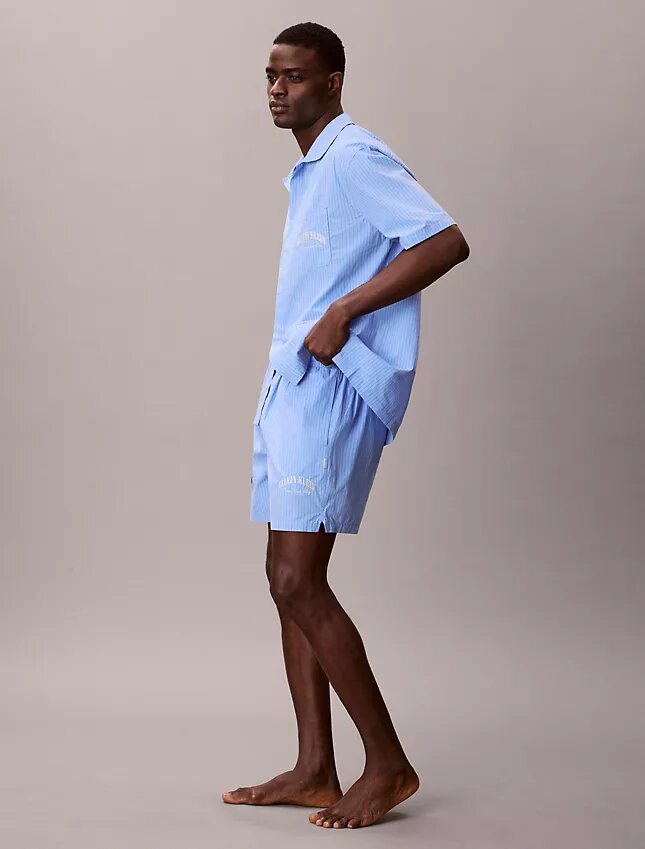 Heritage Classic Sleep Shorts i bomullspoplin Heritage Classic Sleep Shorts i bomullspoplin