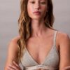 Heritage Cotton Stretch Unlined Triangle Bra