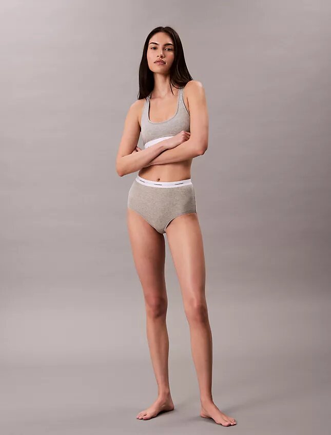 Högmidjade Cotton Stretch Rib High Rise Slips Högmidjade Cotton Stretch Rib High Rise Slips