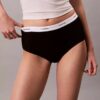 Högmidjade Cotton Stretch Rib High Rise Slips Högmidjade Cotton Stretch Rib High Rise Slips