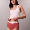 Högmidjade Cotton Stretch Rib High Rise Slips Högmidjade Cotton Stretch Rib High Rise Slips