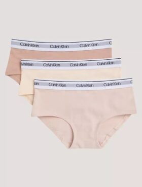 Hipster i Cotton Stretch för flickor, 3-pack Hipster i Cotton Stretch för flickor, 3-pack