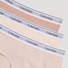 Hipster i Cotton Stretch för flickor, 3-pack