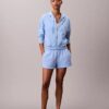 Hoodie i bomullsblandad frotté Hoodie i bomullsblandad frotté