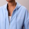 Hoodie i bomullsblandad frotté Hoodie i bomullsblandad frotté