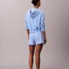 Hoodie i bomullsblandad frotté Hoodie i bomullsblandad frotté