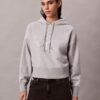 Hoodie i fleece med paljettmonogram med Monogram Hoodie i fleece med paljettmonogram med Monogram