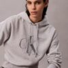 Hoodie i fleece med paljettmonogram med Monogram Hoodie i fleece med paljettmonogram med Monogram