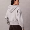 Hoodie i fleece med paljettmonogram med Monogram Hoodie i fleece med paljettmonogram med Monogram
