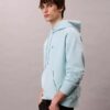 Hoodie i premiumfrotté med avslappnad passform och Monogram Hoodie i premiumfrotté med avslappnad passform och Monogram