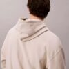 Hoodie i premiumfrotté med avslappnad passform och Monogram Hoodie i premiumfrotté med avslappnad passform och Monogram