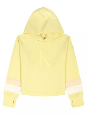 Hoodie med Monogram för flickor