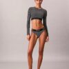 Icon bomull/Modal, lätt fodrad långärmad Bralette
