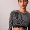 Icon bomull/Modal, lätt fodrad långärmad Bralette
