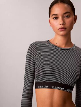 Icon bomull/Modal, lätt fodrad långärmad Bralette