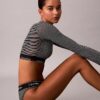 Icon bomull/Modal, lätt fodrad långärmad Bralette