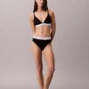 Icon bomulls- och Modal-Bikini-trosor med hög midja