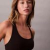 Icon bomulls- och Modal-bralette Unlined med metallic-detaljer