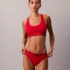 Icon bomulls- och Modal-bralette Unlined med metallic-detaljer