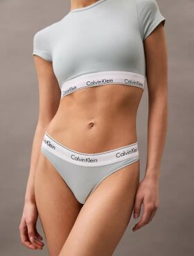 Icon bomulls- och Modal-Thong