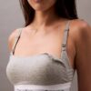 Icon bomullsModal lätt fodrad Bralette för gravida