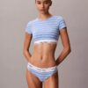 Icon Cotton Modal lätt fodrad T-shirt-Bralette