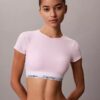 Icon Cotton Modal lätt fodrad T-shirt-Bralette