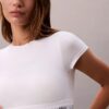 Icon Cotton Modal lätt fodrad T-shirt-Bralette
