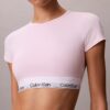 Icon Cotton Modal lätt fodrad T-shirt-Bralette