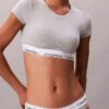Icon Cotton Modal lätt fodrad T-shirt-Bralette