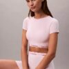 Icon Cotton Modal lätt fodrad T-shirt-Bralette