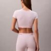 Icon Cotton Modal lätt fodrad T-shirt-Bralette