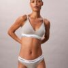 Icon Cotton Modal Maternity Lätt fodrad triangel-Bralette