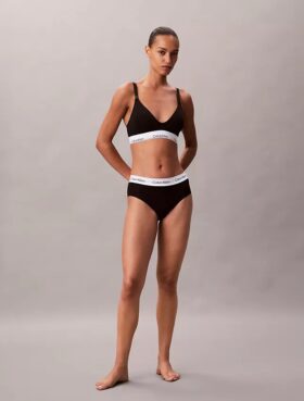 Icon Cotton Modal Maternity Lätt fodrad triangel-Bralette