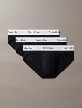 Icon Cotton Stretch 3-pack slips med låg midja