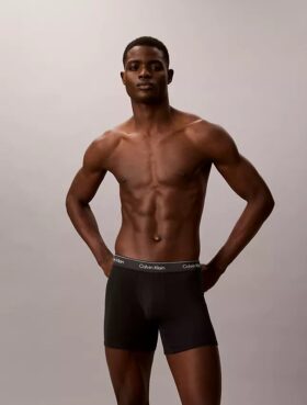 Icon Cotton Stretch Metallic 3-pack Boxerkalsonger