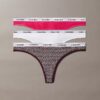 Icon Logo 3-pack Thong med låg midja
