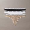 Icon Logo 3-pack Thong med låg midja