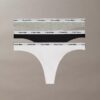 Icon Logo 3-pack Thong med låg midja