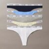 Icon Logo 5-pack blandade Thong-trosor