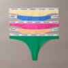 Icon Logo 5-pack blandade Thong-trosor