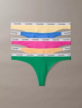 Icon Logo 5-pack blandade Thong-trosor